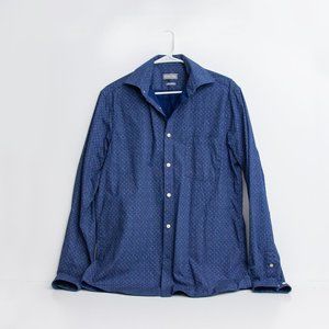 Michael Kors Men's Dress Shirt Blue Size 15